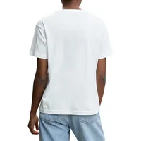 Ruffle-Front T-Shirt
