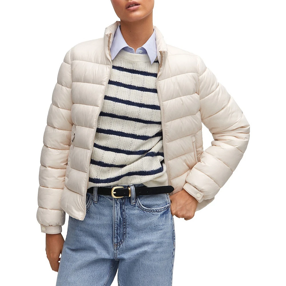 Quilted Puffer Jacket