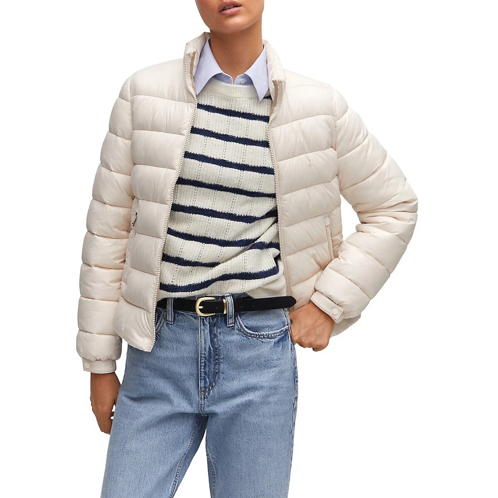 Quilted Puffer Jacket