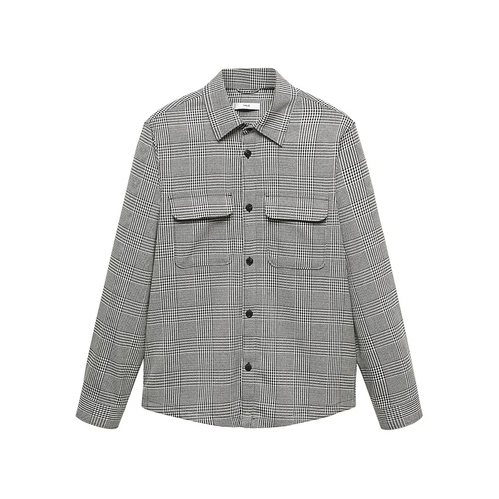 Maximo Glen Plaid Shacket