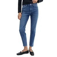 Mom Comfort High-Rise Ankle Jeans