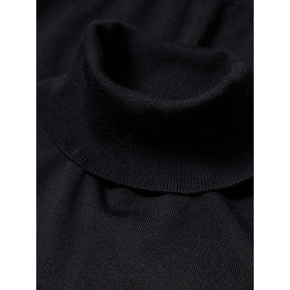 Willy Zip-Neck Wool Sweater