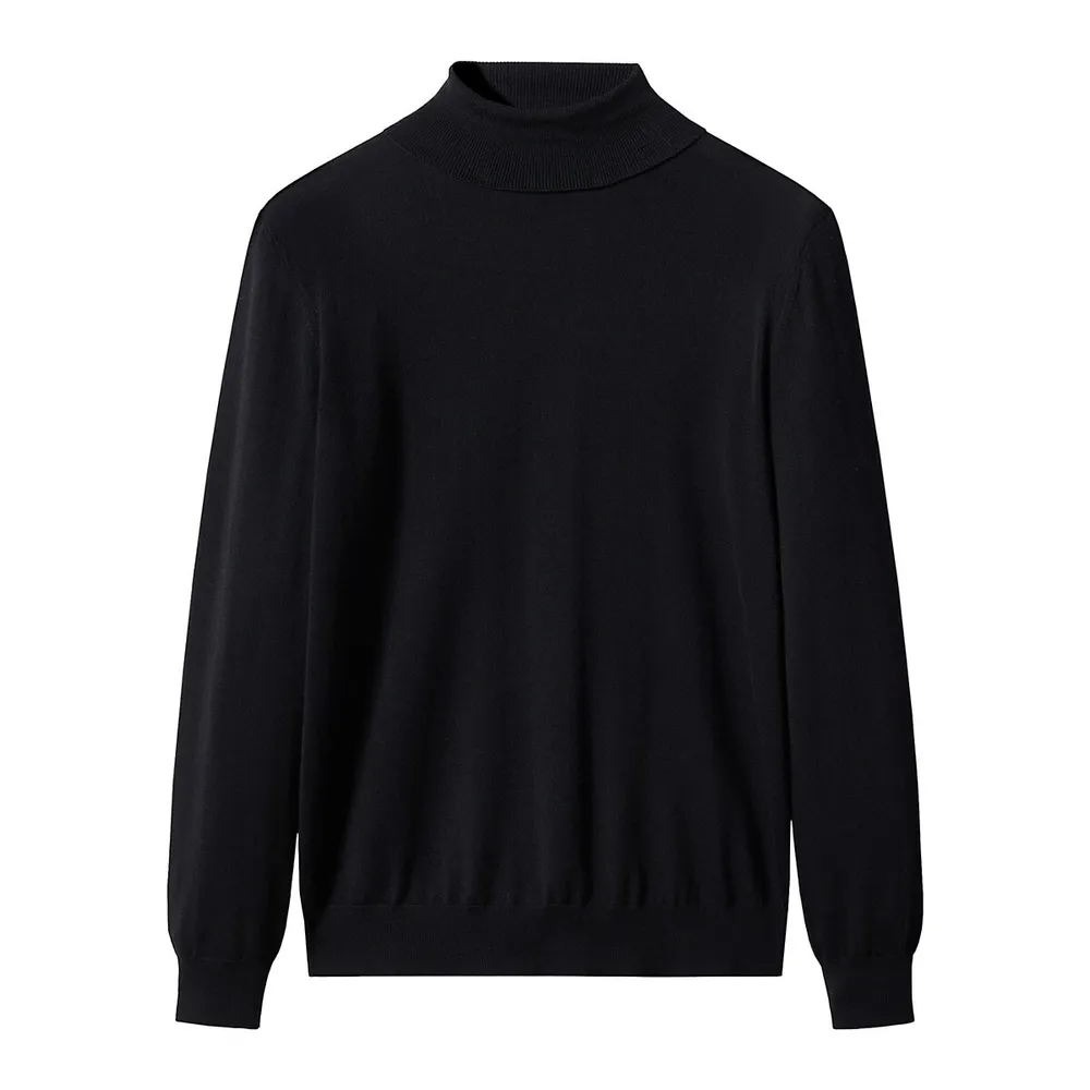 Willy Zip-Neck Wool Sweater