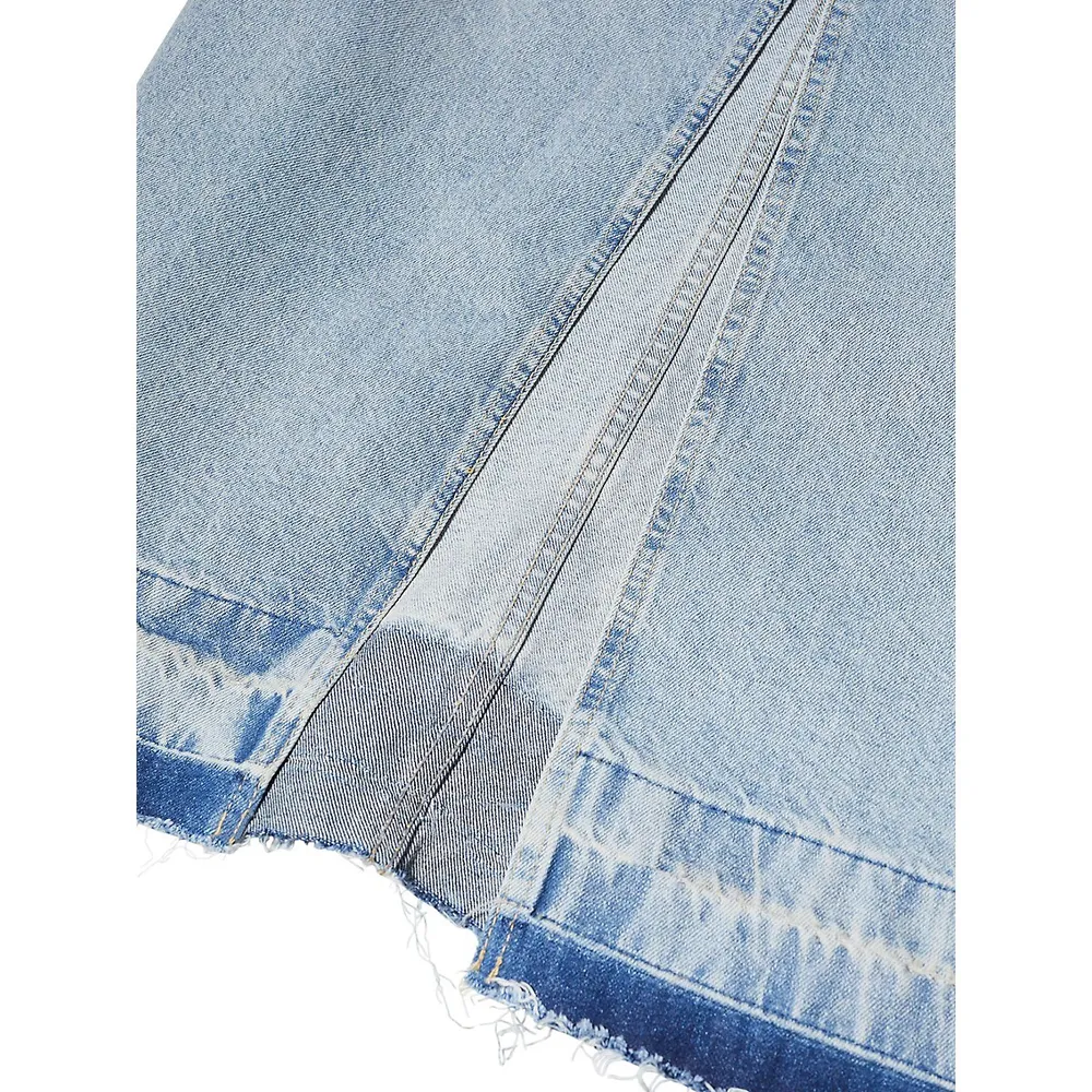 Denim Maxi Skirt