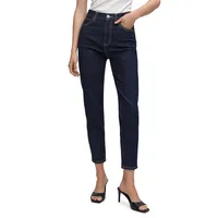 High-Rise Comfort Mom Jeans