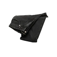 Jean ample à taille haute