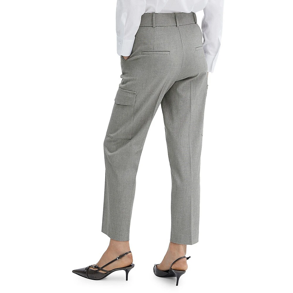 Cargo Pocket Dress Pants