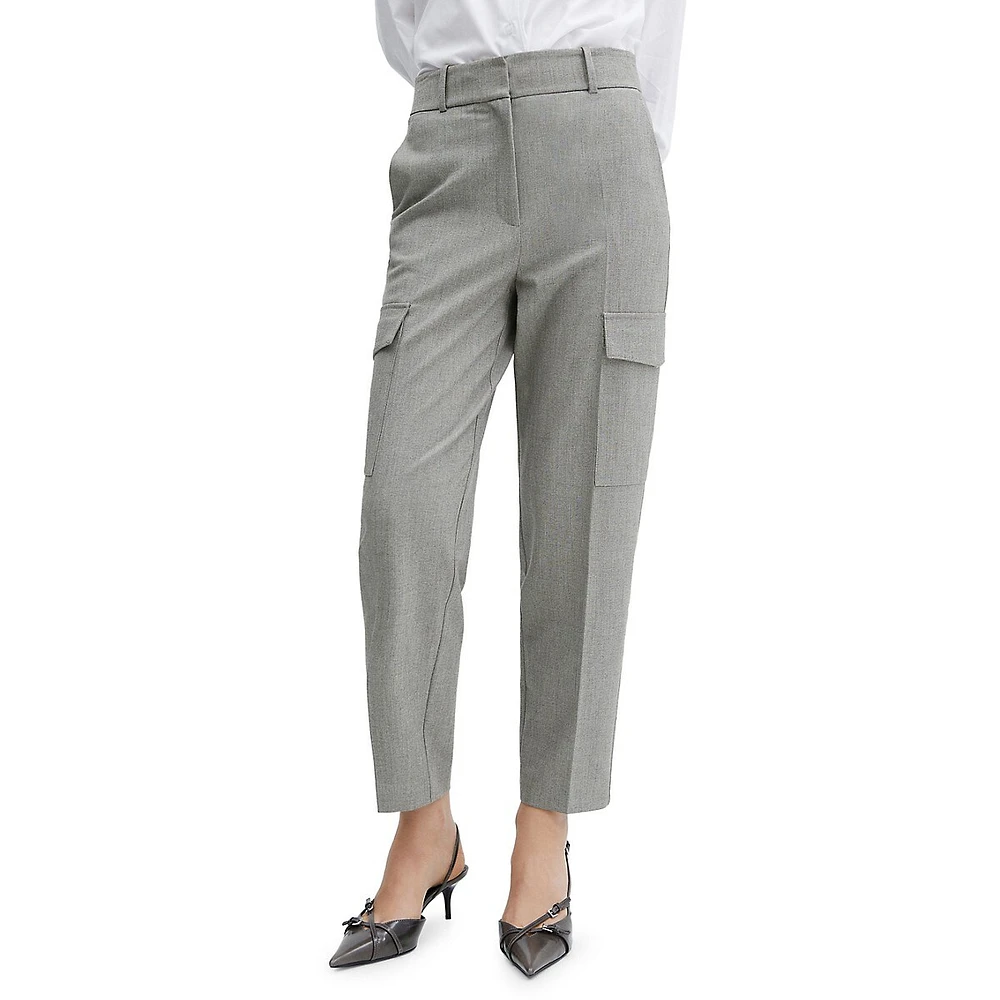 Cargo Pocket Dress Pants