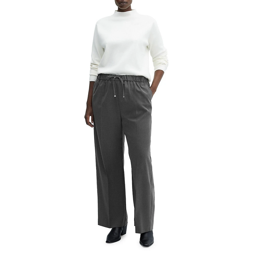 Drawstring Dress Pants