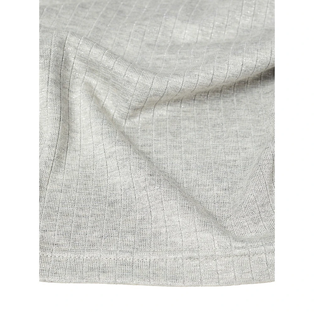 Ribbed Long-Sleeve T-Shirt