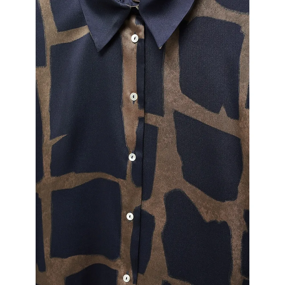 Printed Long Shirt