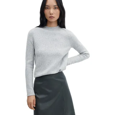Touch-of-Wool Rollneck Sweater
