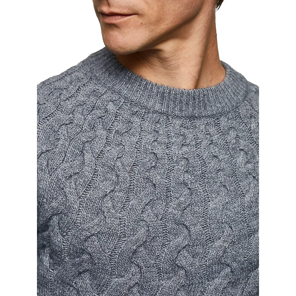 Lucas Cable-Knit Sweater