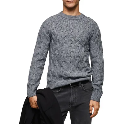 Lucas Cable-Knit Sweater