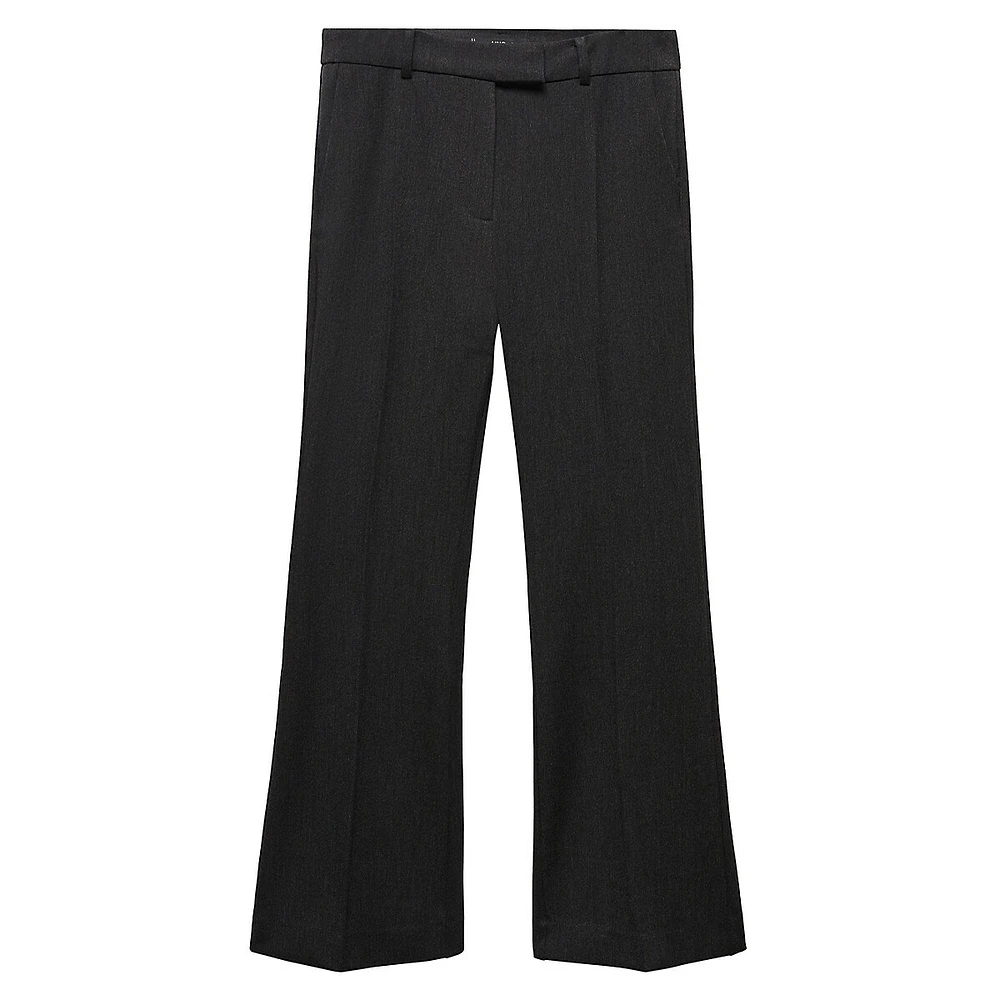 Cropped Flare Pants