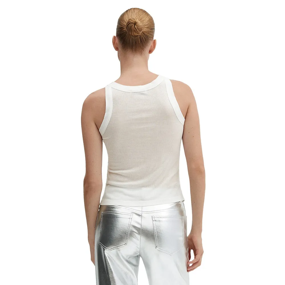 Tencel Foil Tank Top