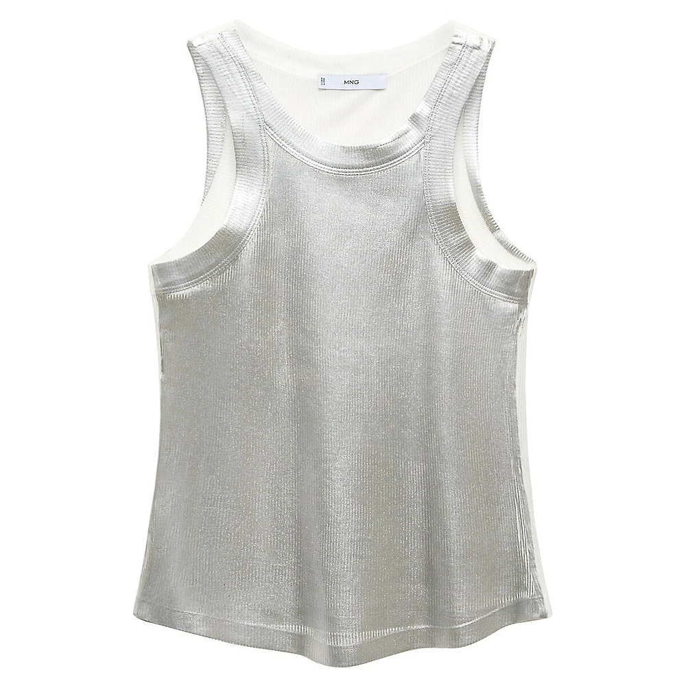 Tencel Foil Tank Top