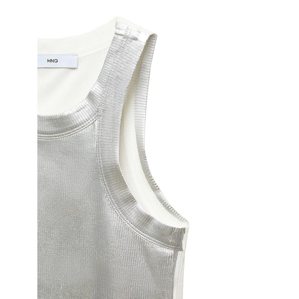 Tencel Foil Tank Top