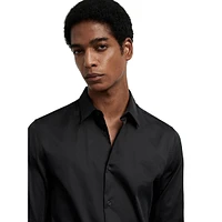 Emotion Super Slim-Fit Poplin Dress Shirt