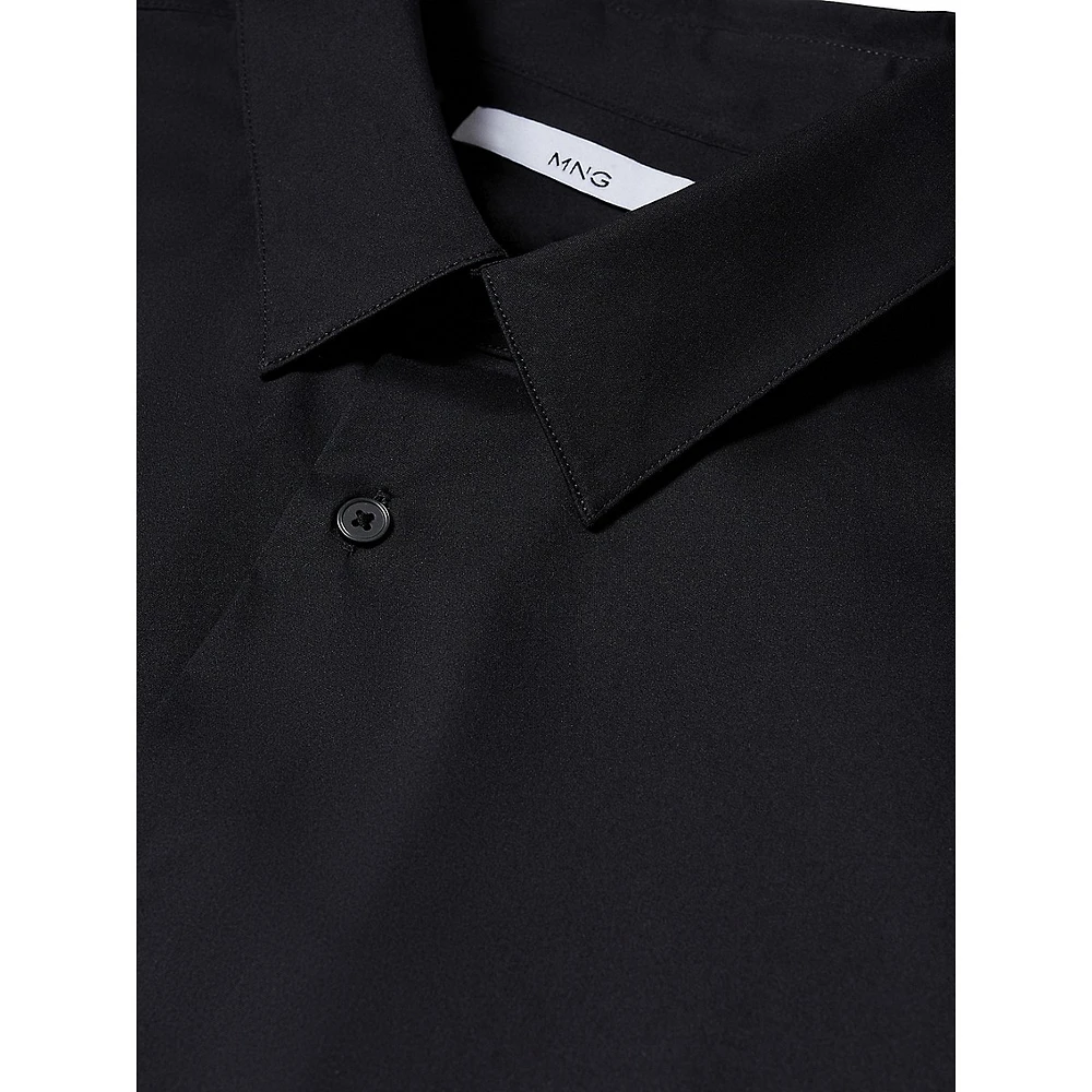 Emotion Super Slim-Fit Poplin Dress Shirt