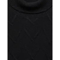 Ladera Zig-Zag Turtleneck Sweater