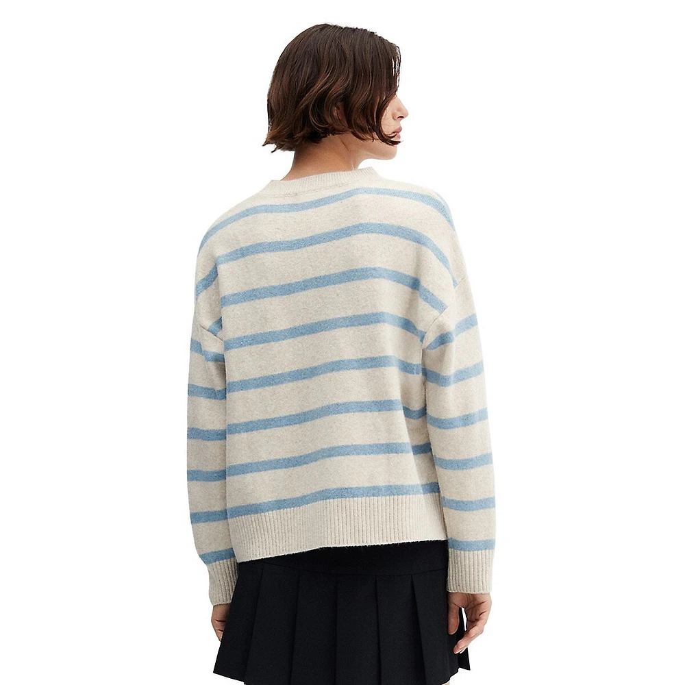 Oversized Stripe Sweater