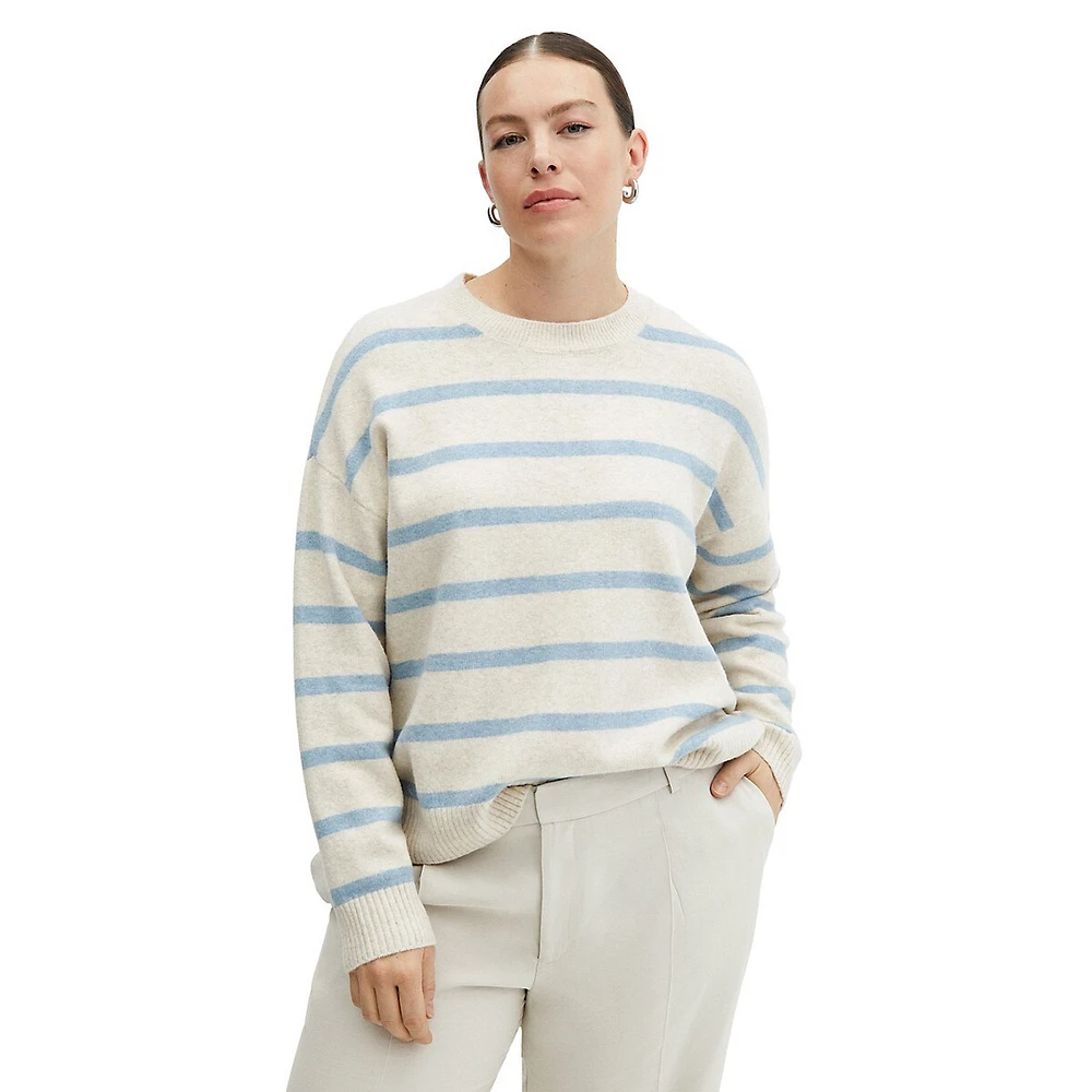Oversized Stripe Sweater