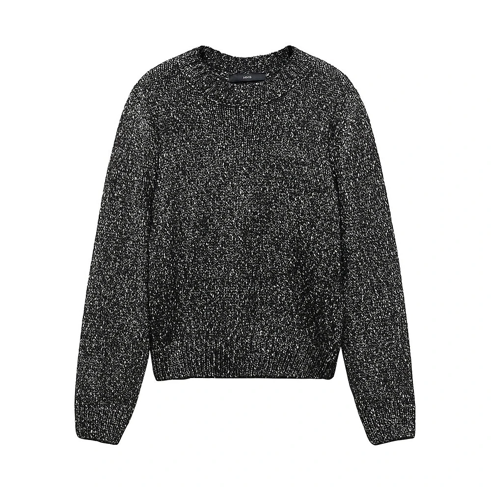 Crewneck Lurex Sweater