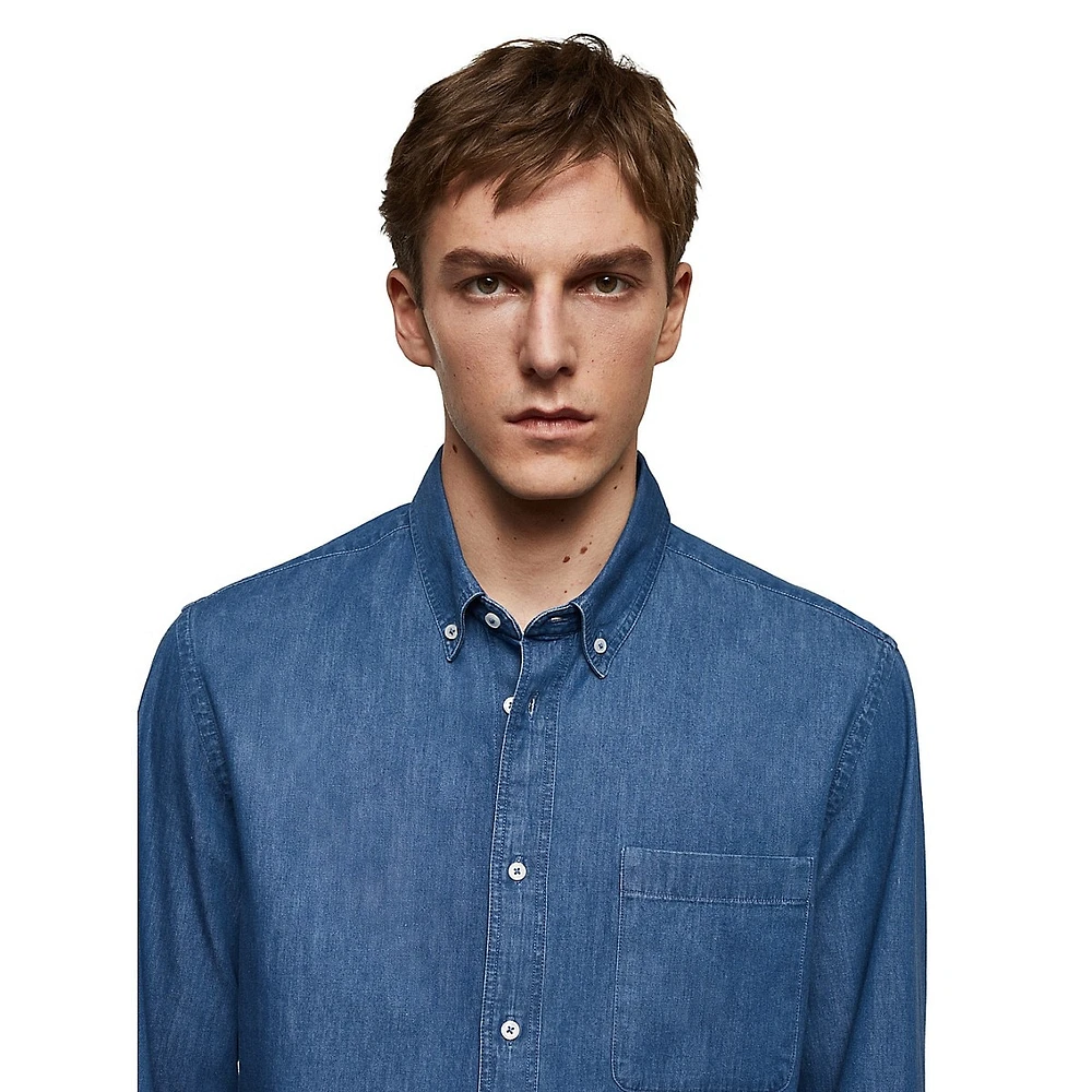 Dakota Classic-Fit Chambray Shirt