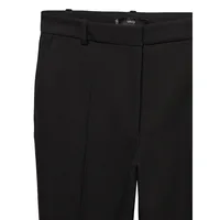 Mid-Rise Flare Pants