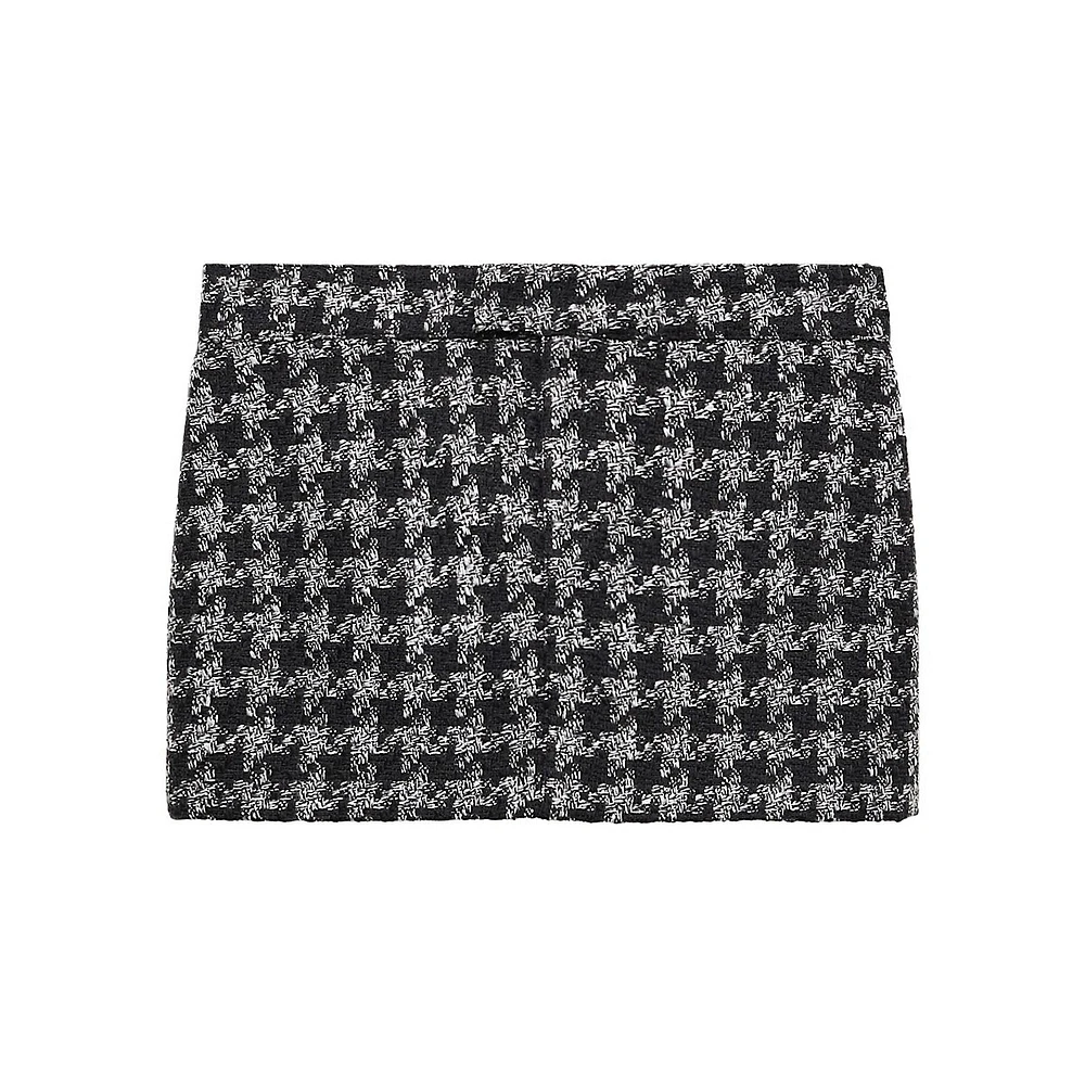 Tweed Mini Skirt