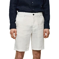 Carp Linen Bermuda Shorts