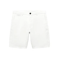 Carp Linen Bermuda Shorts