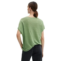 Linen Dolman T-Shirt