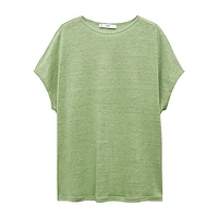Linen Dolman T-Shirt