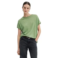 Linen Dolman T-Shirt