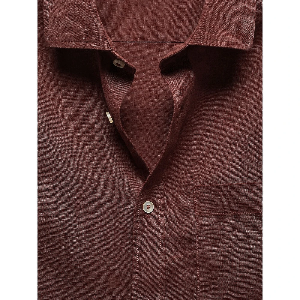 Avispa Classic-Fit Linen Shirt