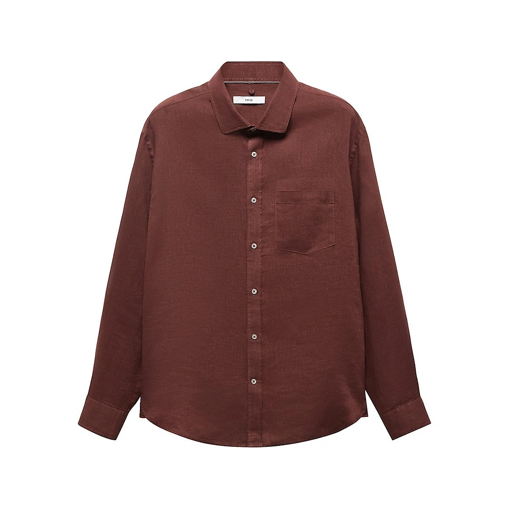 Avispa Classic-Fit Linen Shirt