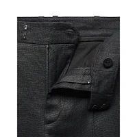 Boreli Linen Straight-Leg Suit Trousers