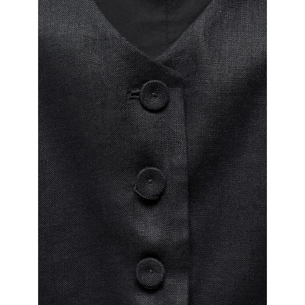 Linen Suiting Vest