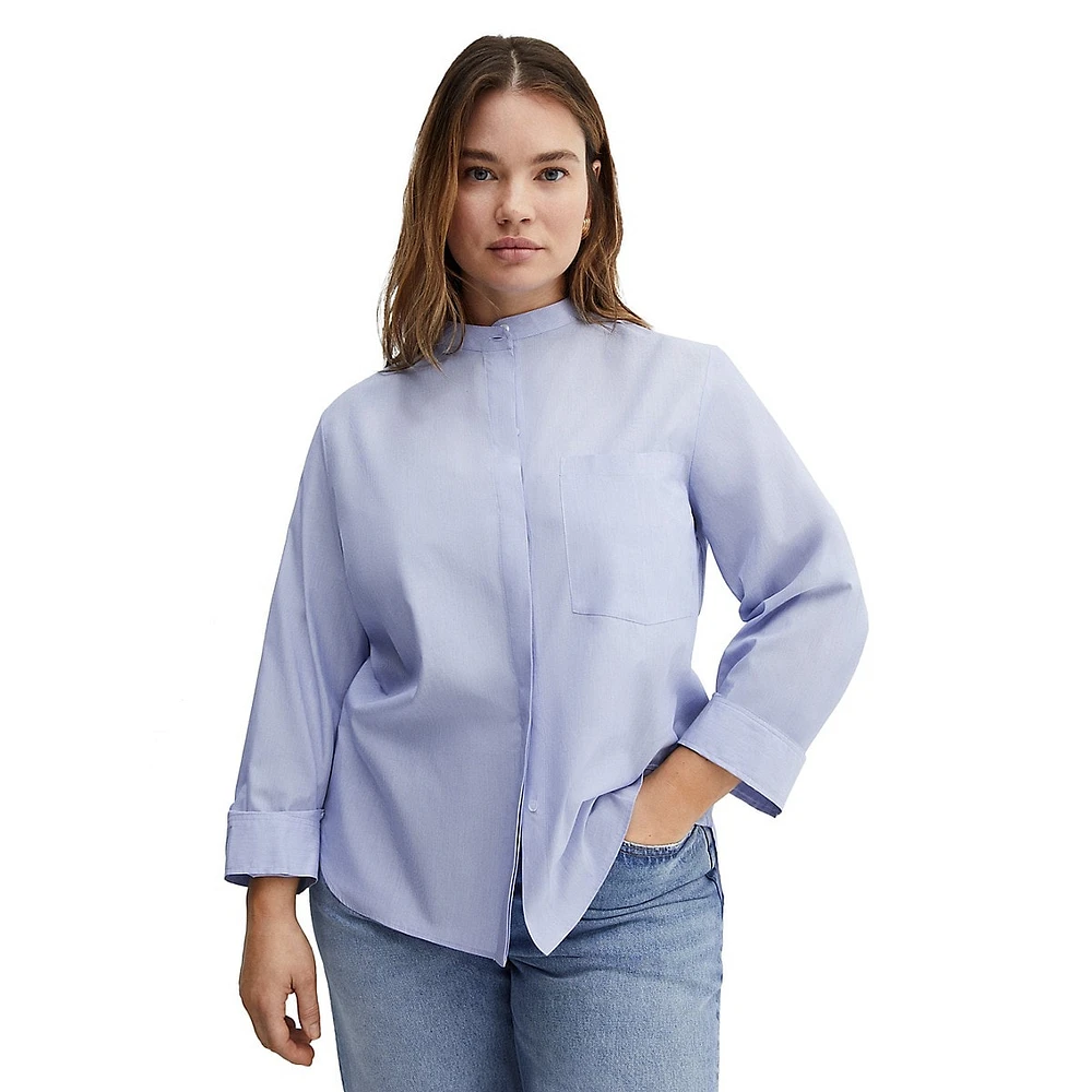 Highneck Pocket Shirt