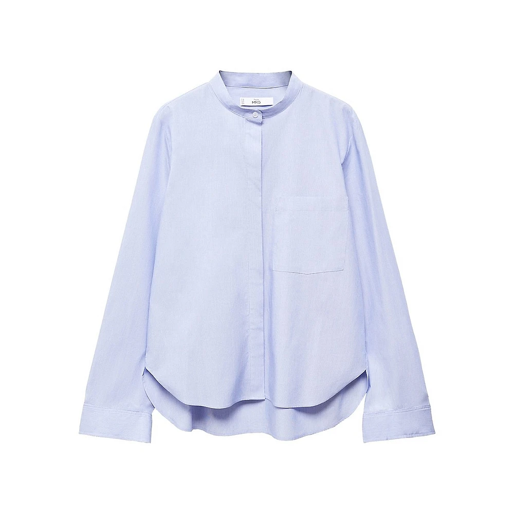 Highneck Pocket Shirt