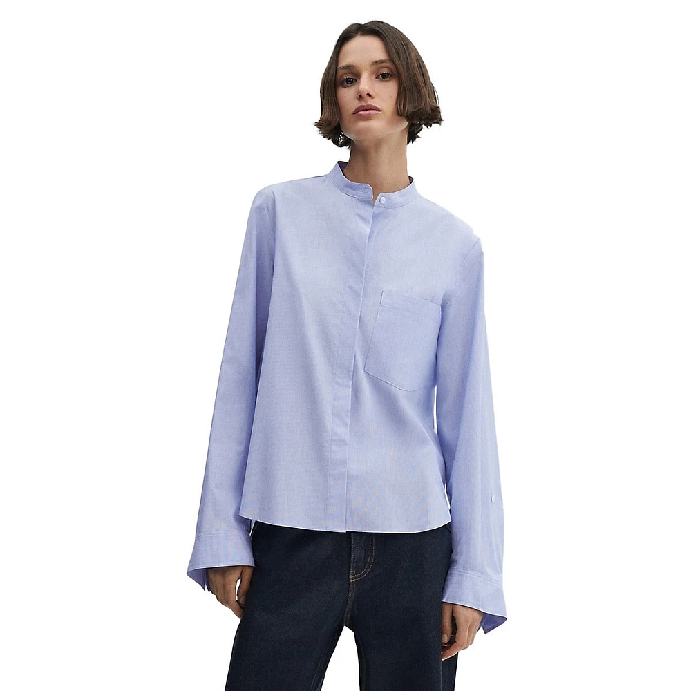 Highneck Pocket Shirt