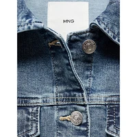 Vicky Cropped Denim Jacket