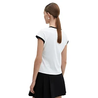 Cap-Sleeve T-Shirt