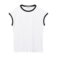 Cap-Sleeve T-Shirt