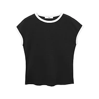 Cap-Sleeve T-Shirt