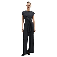 Belinda Twist-Knot Jumpsuit