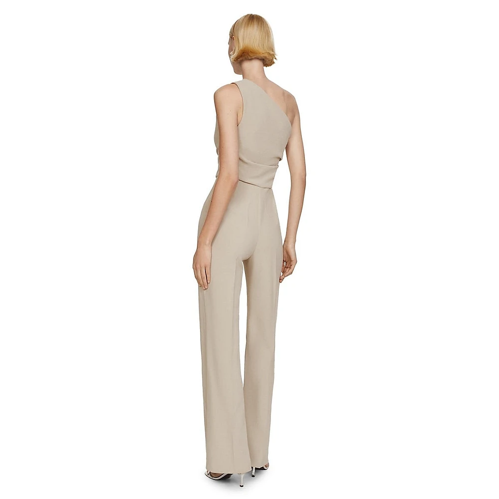 One-Shoulder Jumpsuit