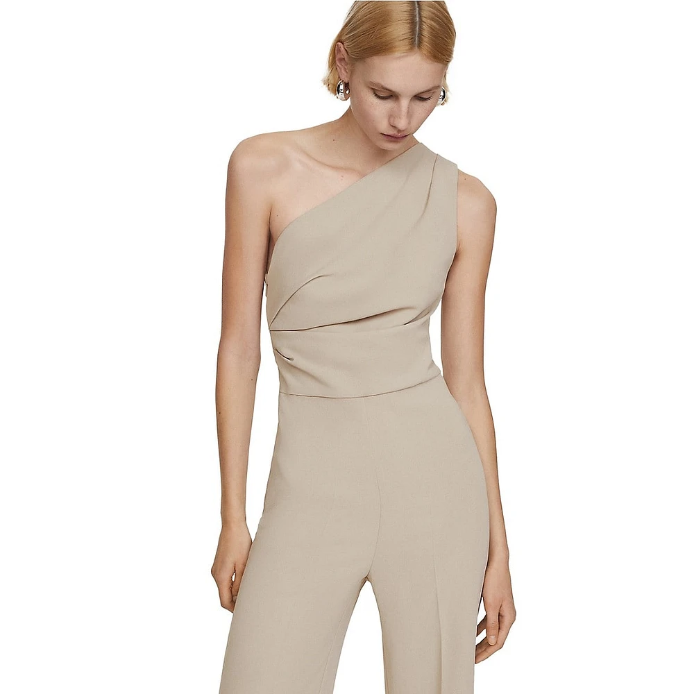 One-Shoulder Jumpsuit